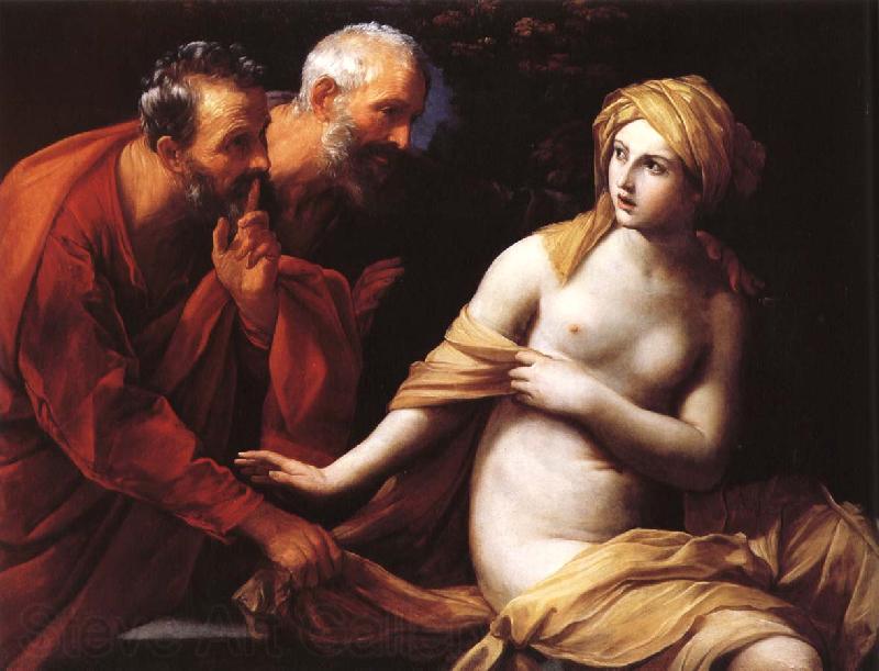 Guido Reni Susanna and the swim aldste Spain oil painting art